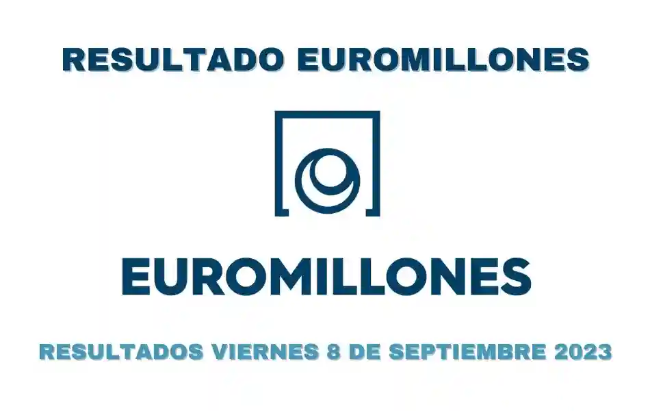 Comprobar Euromillones resultados viernes 8 de septiembre