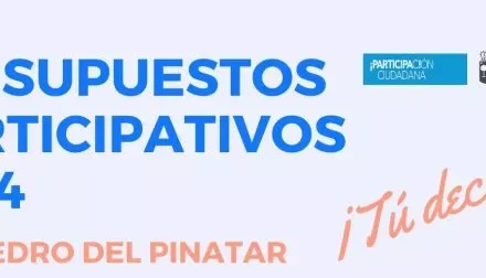 Presupuestos Participativos 2024 San Pedro del Pinatar
