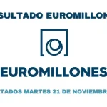 Comprobar Euromillones resultados | Resultado 21 de noviembre