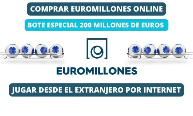 Jugar Euromillones online sorteo especial con bote 200 de millones