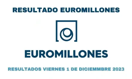 Comprobar Euromillones resultado Sorteo Especial 1 de diciembre 2023