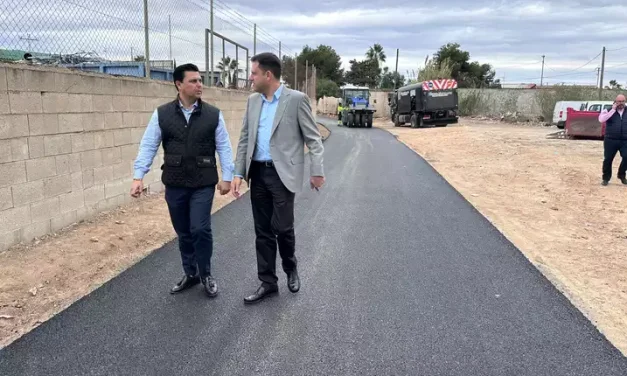 Inversión de 48.000 euros en la mejora de dos caminos rurales de San Javier