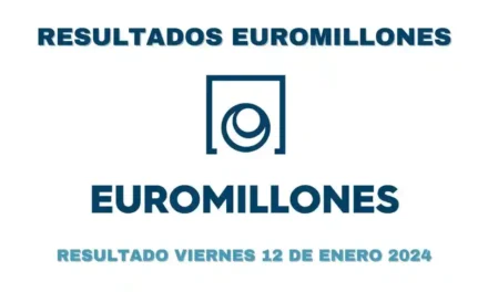 Comprobar Euromillones resultados | Resultado 12 de enero 2024