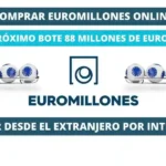 Jugar Euromillones desde el extranjero bote 88 millones