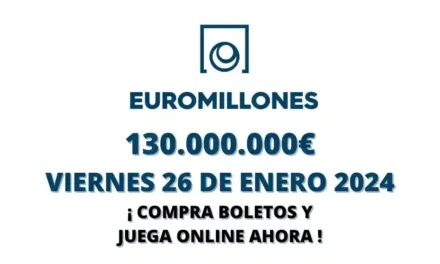 Jugar Euromillones desde el extranjero bote de 130 millones