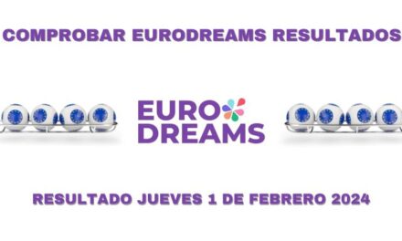 Resultados EuroDreams jueves 1 de febrero 2024