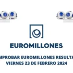 Comprobar Euromillones resultado 23 de febrero 2024