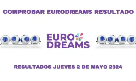 Comprobar EuroDreams resultados jueves 2 de mayo 2024
